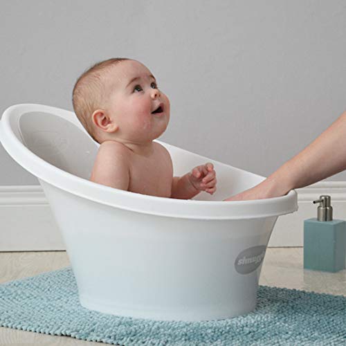 Shnuggle Bañera con soporte Bum Bump y respaldo de espuma