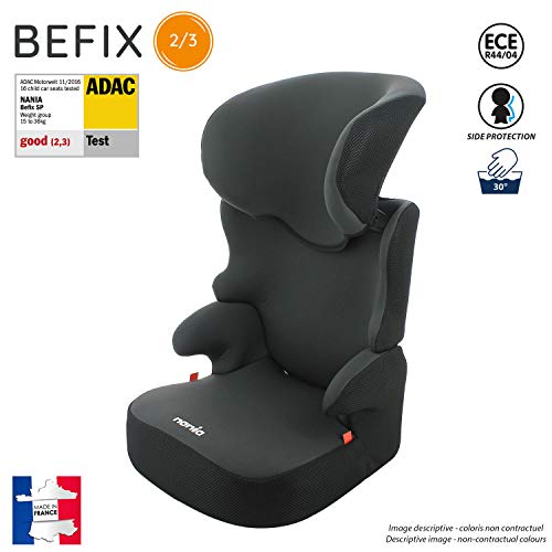 Silla de coche elevador BEFIX grupo 2/3 (15-36kg) - 4 estrellas ADAC - - Eco Nania