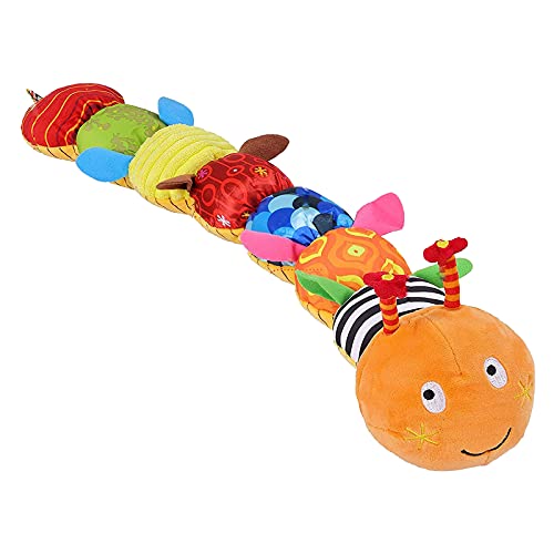 Sonajero De Juguete Musical Para Insectos Con Campana De Anillo Juguetes Para Bebés Música Interactiva Juguetes Multicolores Para Antiarrugas Suave Con Diseño Educación Pequeños Peluches Para