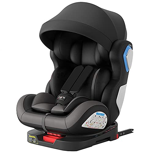 Star Ibaby Travel 2.0 Silla de Coche Grupo 0 1 2 3 Isofix - Rotación 360º - SPS Plus - Máxima Reclinación a Contramarcha