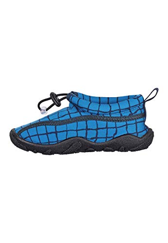 Sterntaler Zapatos acuáticos cocodrilo 2 para bebé, Color Azul, Talla 24 EU