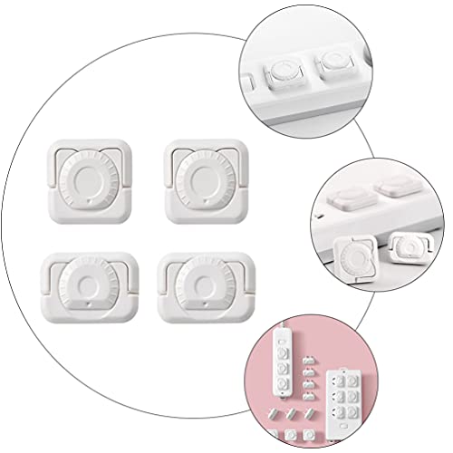 Toddmomy 12 Piezas de Protección para Bebés Fundas de Toma de Corriente Eléctricas Tapas de Seguridad para Bebés Protectores de Pared Protectores de Oulet a Prueba de Niños para El Hogar