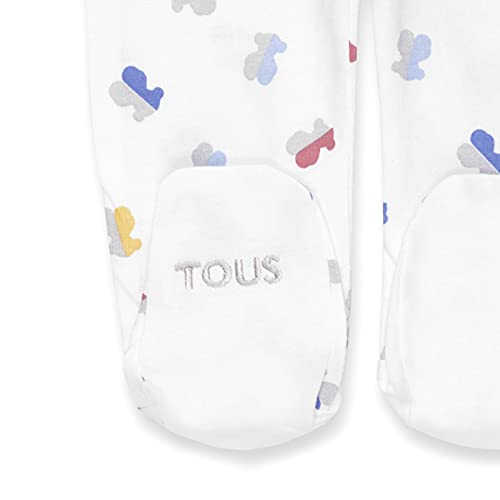 TOUS BABY - Polaina"Primera Puesta" para tu Bebé. Estampado Half Bear. (0 a 3 Meses) (1 mes)