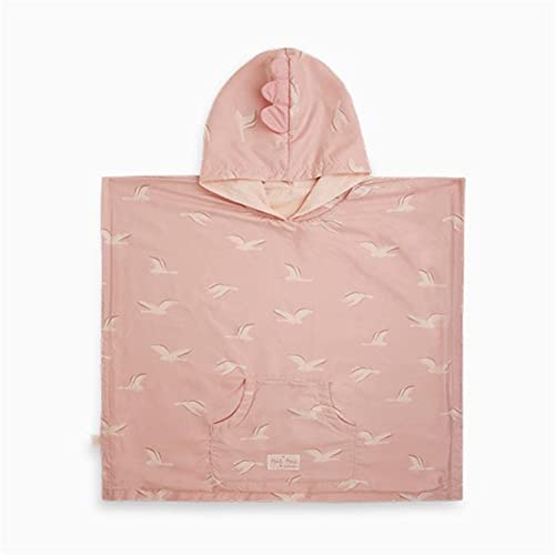 Tuc Tuc 1205172101 - Poncho Baño Muselina Bambú + Rizo, Color Rosa