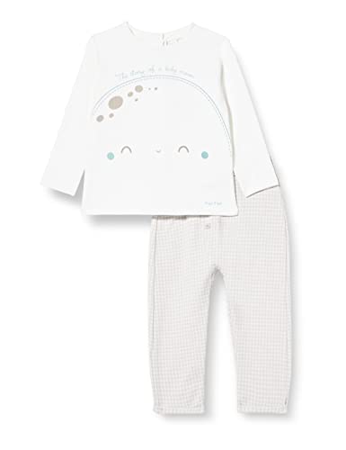 Tuc Tuc Conjunto Punto Largo SIN PIES NIÑO Blanco Luna Llena FW21, 12-18M Bebé-Niños