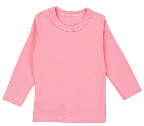 TupTam Camiseta de Bebé para Niña Manga Larga Pack de 5, Mix de Colores 6, 98