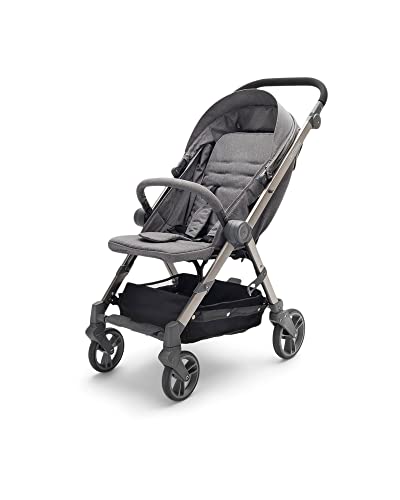 Twistshake Silla De Paseo Ligeras Tour, 0-22 Kg, Plegable Y Compacta, Gris