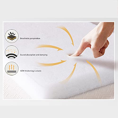 unhg Plegable Tatami de Piso Colchón Plegable Planta Cubierta de Balancín Colchón de Piso Suelo Colchón Tatami para Dormir Tatami,1.2m×2.2m