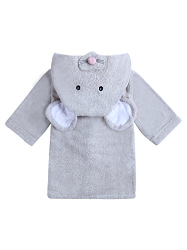 URBEAR Toalla de baño para 100% algodón Pijamas Con Capucha De Baño Para recién nacidos y bebés 1 – 3 años