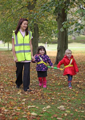 walkodile Duo (2 niños) – Arnés de Seguridad para Dos niños, riendas para Gemelos con Juegos de Aprendizaje Gratis para Paseos guía