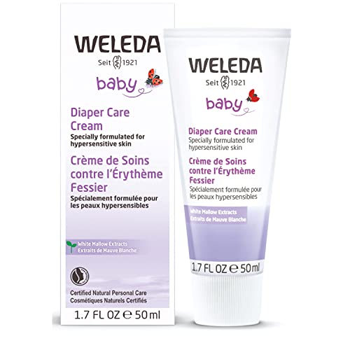 WELEDA Crema Pañal De Malva Blanca, One size, Vanilla, 50 Mililitro