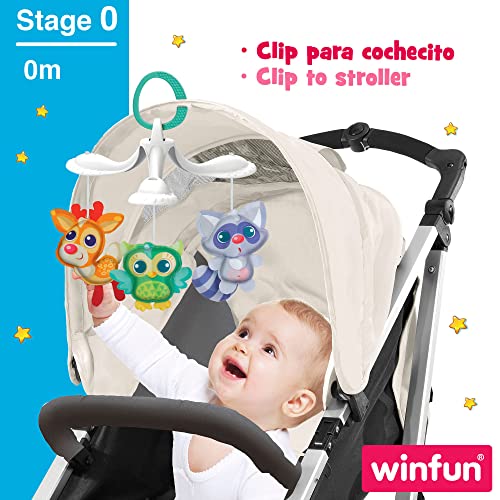 winfun 46706 - Movil Cuna Animales 3 en 1 +0m (winfun)