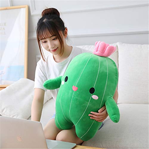 wwwl Peluche 25/40/60CM Dibujos Animados Cactus Juguetes de Felpa Kawaii Stuffed Soft Doll for Children Baby Kids Toys Classic Cumpleaños Regalos 65cm