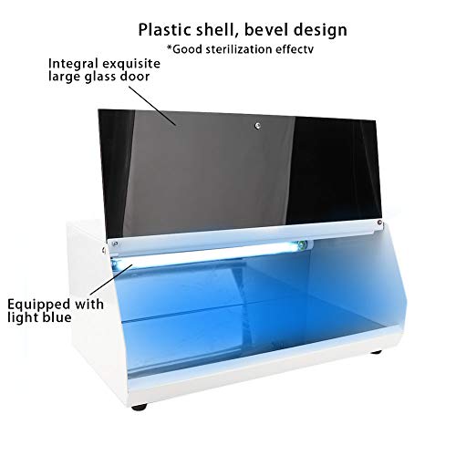 yuyte Gabinete de Esterilizador Estetica UV, 5.8L Caja de Esterilización, Equipo de Desinfección Salud para Toallas y Biberón para Salones de Belleza(EU)