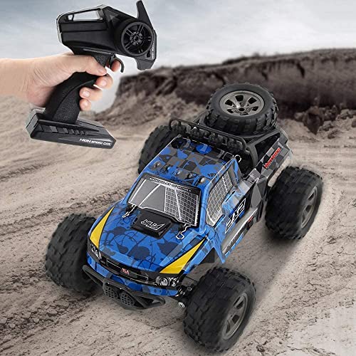 1/18 Coche De Control Remoto, 4WD Racing Drift RC Cars, 2.4Ghz Rápido Y Potente Camión Todoterreno Todo Terreno Eléctrico Rock Crawler Vehículo Recargable RC Monster Trucks Juguete De Regalo Para Adul