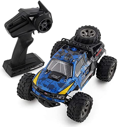 1/18 Coche De Control Remoto, 4WD Racing Drift RC Cars, 2.4Ghz Rápido Y Potente Camión Todoterreno Todo Terreno Eléctrico Rock Crawler Vehículo Recargable RC Monster Trucks Juguete De Regalo Para Adul