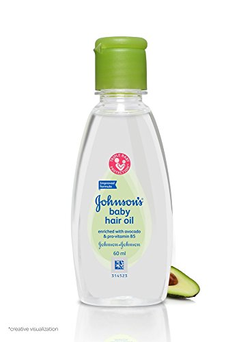 2 X Johnson's Baby Hair OIL Non Greasy Avocado Pro-vitamin B5 Soft Mild 60ml X 2 Pack = 120ml Model: by Newborn