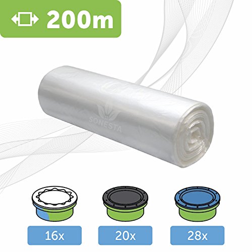 200m - ECO Recarga compatible Tommee Tippee TEC, Twist & Click, Simplee | compatible Angel para pañales | equivalente 20 cajitas | Anti olor +