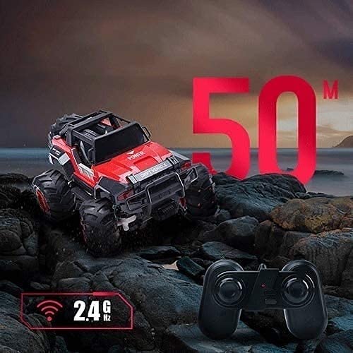 2.4GHz Radio Control Remoto Bigfoot Monster Truck Coche De Control Remoto De Juguete De Alta Velocidad Coche De Control Remoto Todo Terreno Off-Road Hill Climber Electric Racing Toy Boy Gift (tamaño: