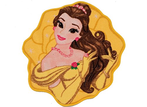 ABC Alfombra antideslizante de Disney Princesas – Bella Belle 67 x 67 cm