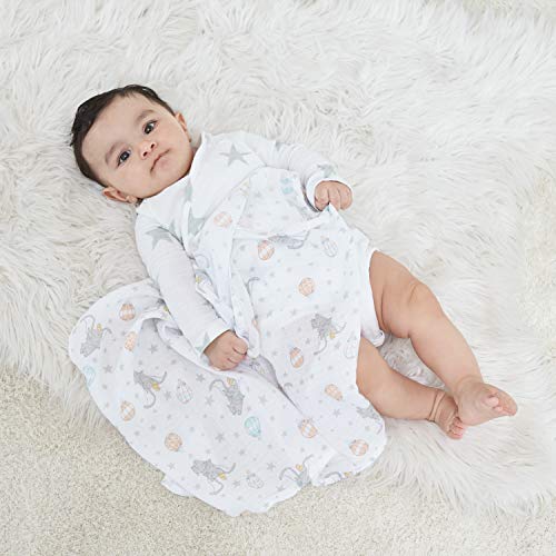 Aden Essential Swaddle 100% Muselina de algodón Dumbo Nuevas Alturas