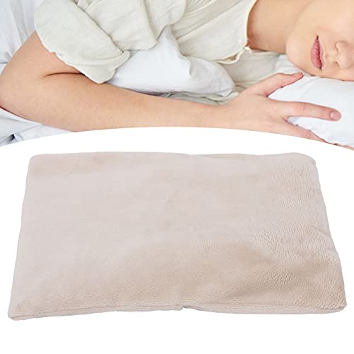 Almohada para Dormir, Almohada de Compresa Caliente Multifuncional Reutilizable Gris Marrón para el Hogar para Viajes