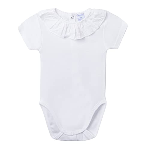 Amomí Body Cuello Batista Bebe-Unisex Pack de 2 Pcs 1-24Meses (18 Meses)