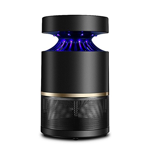 ANHPI Lámpara Anti-Mosquitos Hogar Mute Enchufe Interno Mosquito Repelente Mosquito Mosquito Artefacto Dormitorio Mosquito Trap Bug Zapper,Black