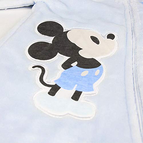 Artesania Cerda Pijama Dormilón Coral Mickey Conjuntos, Azul (Azul C37), 36m para Bebés