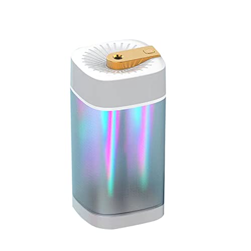 Asudaro Difusor De Aceites Esenciales, Humidificador De Coche 800ml Humidificador Enfriador Usb Difusor De Aceites Esenciales De Aroma Para Difusor Difusor De Niebla De Oficina En Casa