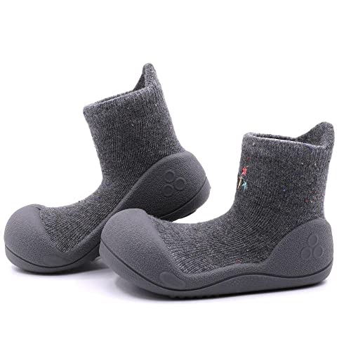 Attipas-Zapatos Primeros Pasos-Modelo Basic-Gris