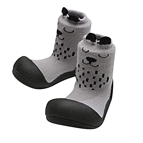 Attipas-Zapatos Primeros Pasos- Modelo Cutie (24, Gris)