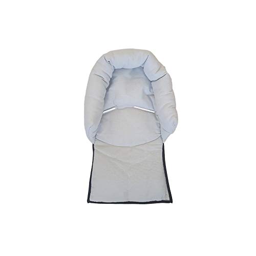 Aveanit Reductor Para Silla de Bebé Maxi Cosi Bebe Silla de Coche y Paseo Universal - Reposacabezas Acolchado Para Portabebés - Reductor de Asiento Cabriofix Citi NewBorn - 100 % Algodón, Color Gris