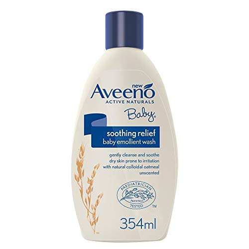 Aveeno - Lavado emoliente para bebés con alivio de calma, 354 ml