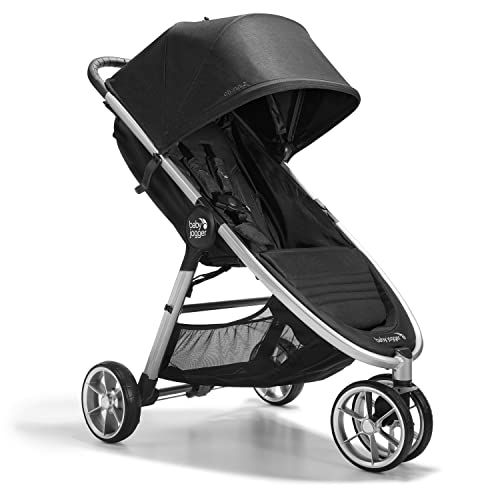 BABY JOGGER City Mini 2 - Cochecito de bebé de 3 ruedas, modelo único, plegable, ligero, color negro