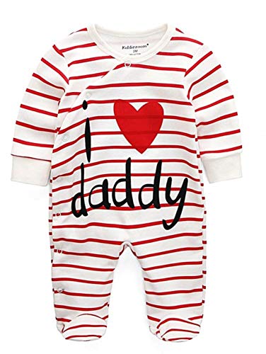 Baby Onesie - niños - Amo a papá - Mameluco - Amo a papá - papá - algodón - Bonito - cm 70 - Ropa de bebé i Love Daddy Dad