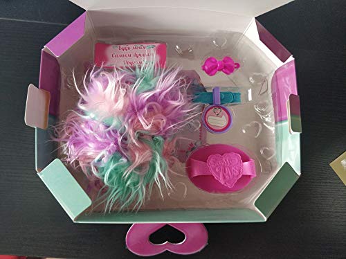 Baby Supplies HIL Scruff-a-Luvs Alpaca Unicornio Peluche Regalo de la Ducha Adorable adopción Rescate Real Función interactiva de Felpa Caja Sorpresa Regalo de cumpleaños Regalos para niños,A