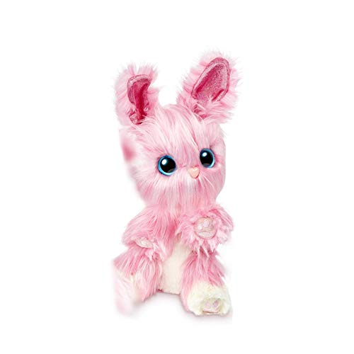 Baby Supplies HIL Scruff-A-Luvs Niño Mascota Gato Perro Conejo Peluche Desarrollar Un Baño Adorable Adopción Rescate Real Función Interactiva De Felpa Regalo Sorpresa Regalo De Cumpleaños, Rosado