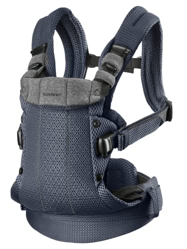 BABYBJÖRN Mochila Porta Bebé Harmony, 3D Malla, Antracita