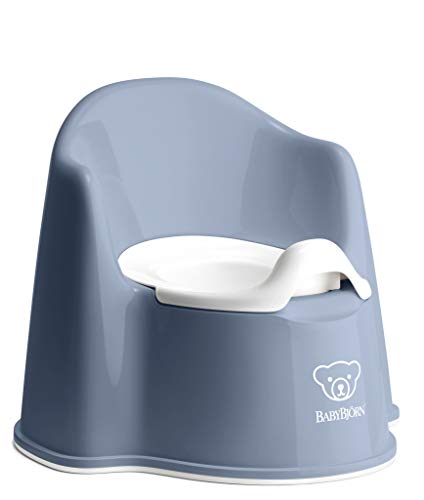 BABYBJÖRN Orinal Sillón, Azul profundo/Blanco