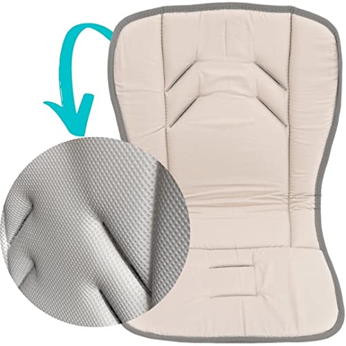 BabyCANGAROO® Cojín Bebe Colchoneta Silla Paseo Universal Transpirable y Asiento de Carro