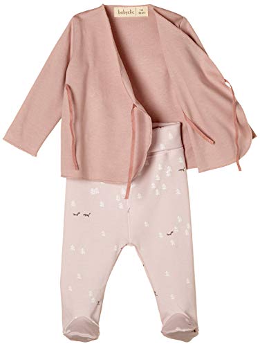 Babyclic Jubon + Polaina Moss Rosa - Ropa Y Accesorios De Bebe