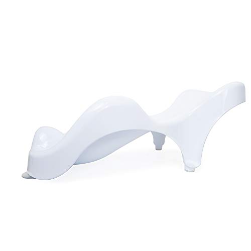 BabyDam Soporte de baño para bebé, color blanco