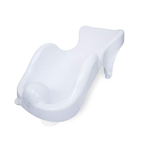 BabyDam Soporte de baño para bebé, color blanco