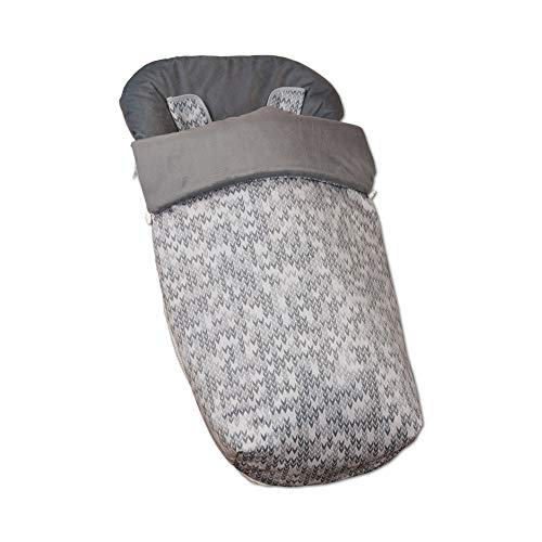 Babyline Game - Saco de silla con manoplas, unisex, color gris