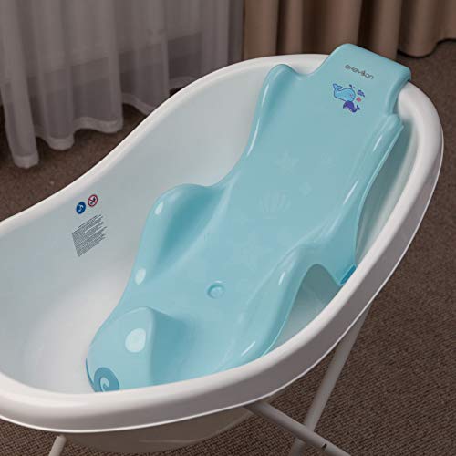 BABYLON asiento bañera bebe Aqua Grand hamaca bañera bebe silla bañera bebe adaptador bañera bebe azul