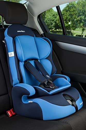 BABYLON silla coche Guard ISOFIX. Silla coche bebe para Niños 9-36 kg. Silla coche grupo 1-2-3 isofix. Silla bebe coche ECE R44 / 04 azul