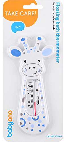 Babyono Termómetro de Baño para Niños BO0008(Blanco/Azul)