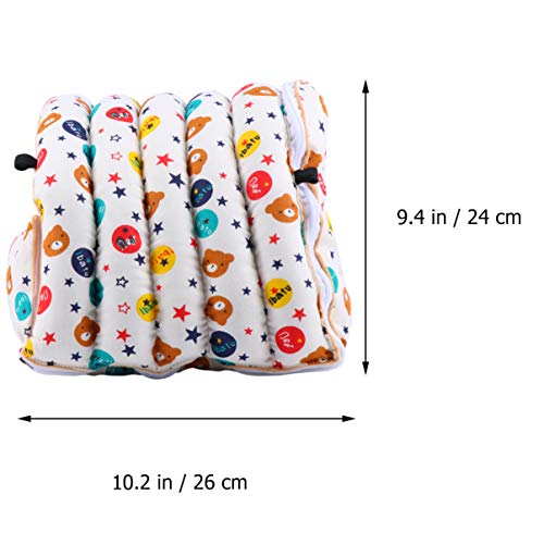 Balacoo Cama de animal pequeño de invierno patrón de oso de estrella jaula de dormir para mascotas cama de hámster de invierno cama de squerrail casa de mascotas para hámster conejo ardilla tamaño l