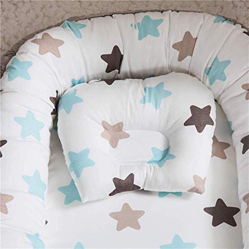 BAOWKQ Cama de bebé Plegable portátil de Newborn Baby Nest Apto for 0-18 Meses Cama de Viaje bebé, H GINOLEI (Color : I)